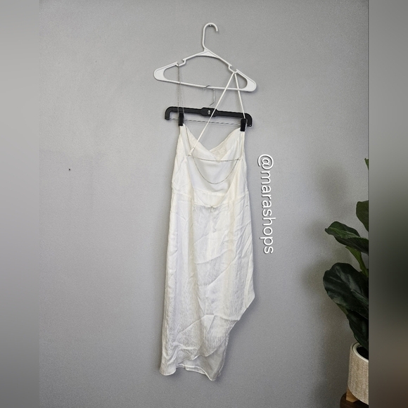 Michael Costello x REVOLVE Tessa Midi Dress in Ivory - Picture 5 of 6